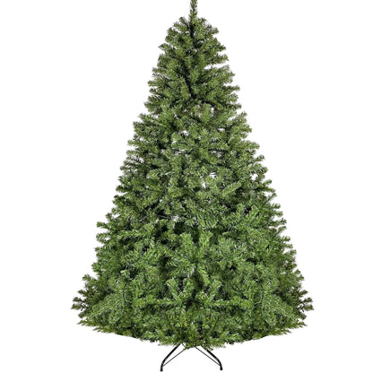 350 LED Solid Color Printed Green Hinged Fraser Fir Artificial Christmas Tree