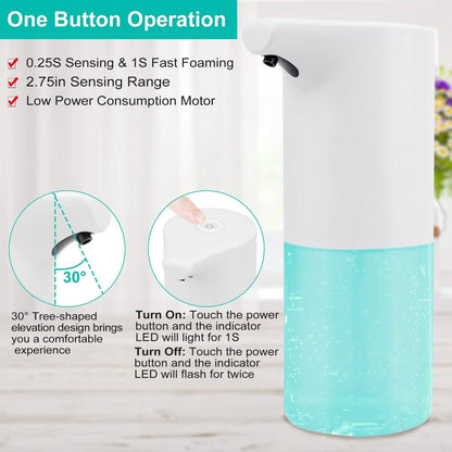 350 ML/14 Oz Automatic Foam Soap Dispenser