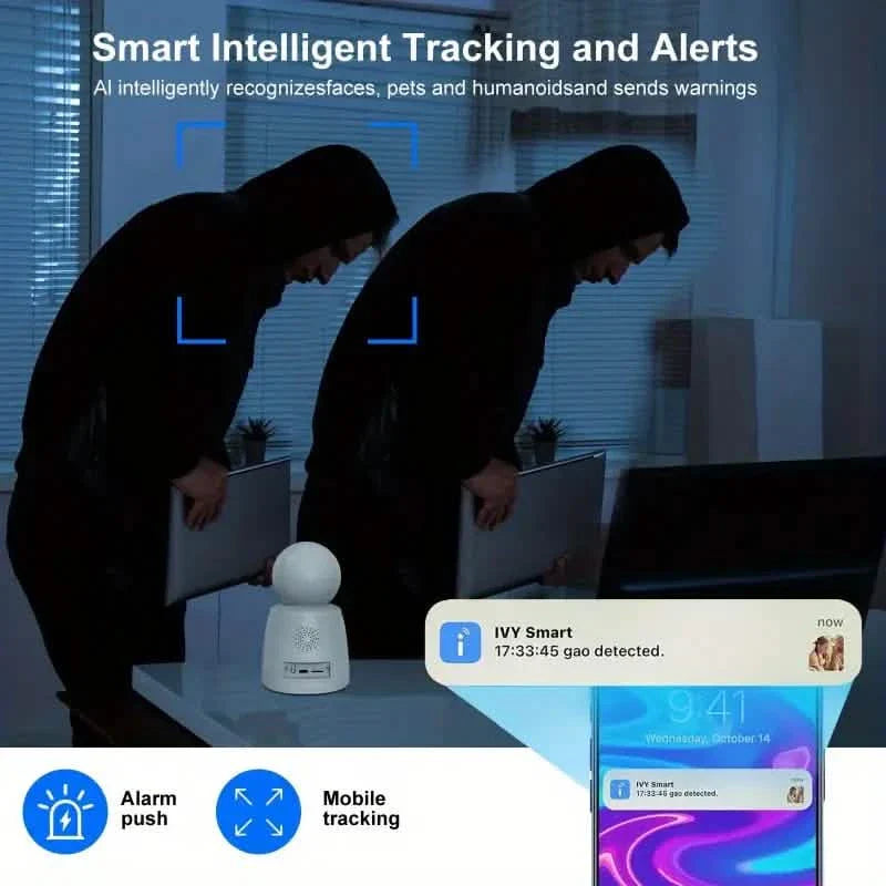 2-Pack: 2K Indoor Security Camera | 2-Way Audio & Video Call + Night Vision