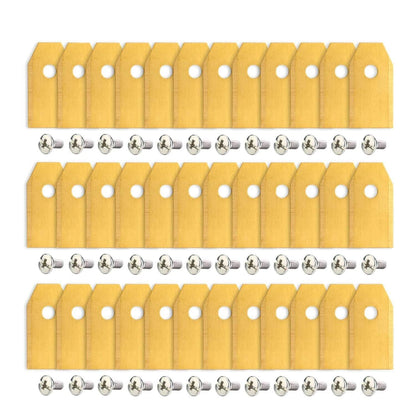 36-Pieces: Replacement Lawn Mower Blade