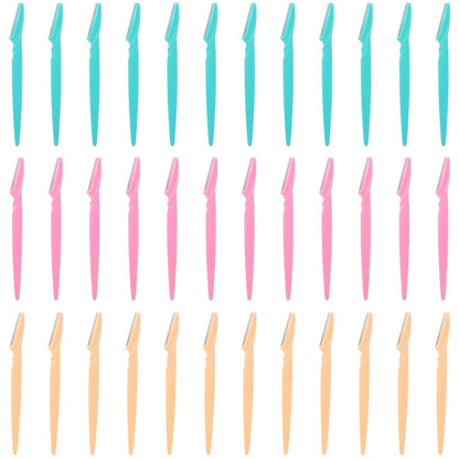 36-Pieces: Women Eyebrow Razor Trimmer