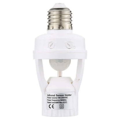 360 Degree Detection PIR Infrared Motion Sensor E27 LED Light