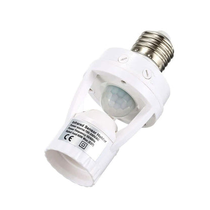 360 Degree Detection PIR Infrared Motion Sensor E27 LED Light