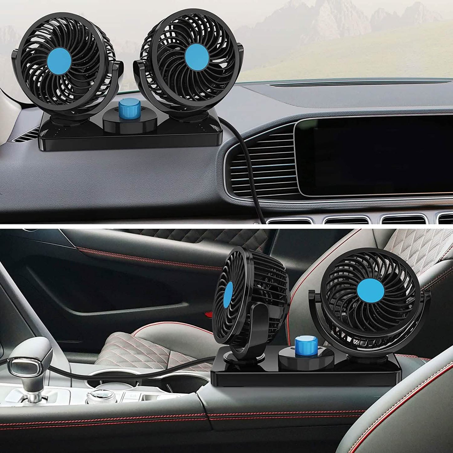 360 Degree Rotatable Car Fan