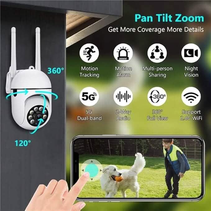 360 Full HD Wi-fi Wireless IP CCTV Security Camera