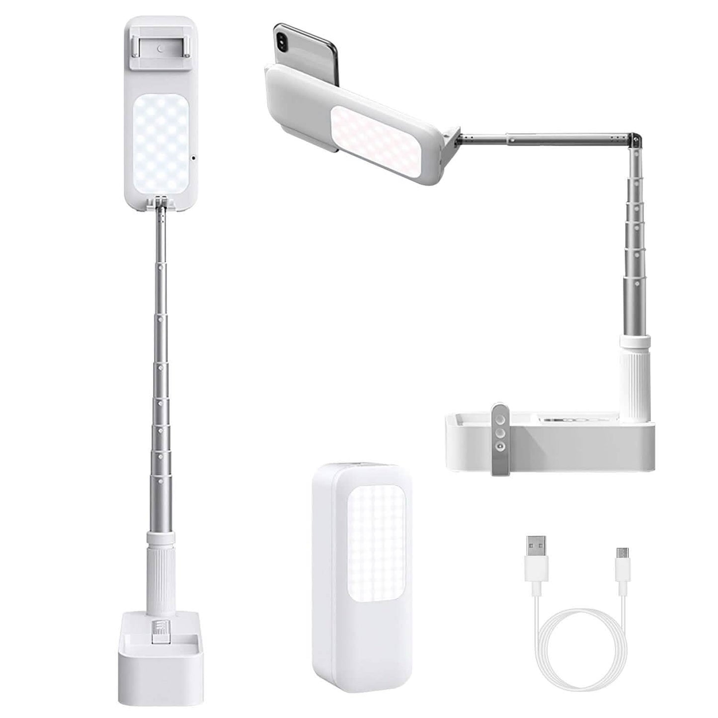 360° Rotatable Extendable Selfie Stand Phone Holder