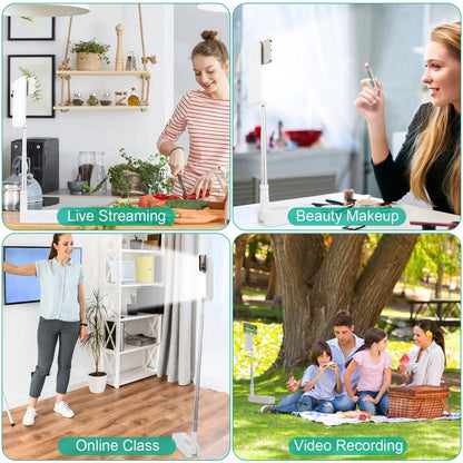 360° Rotatable Extendable Selfie Stand Phone Holder