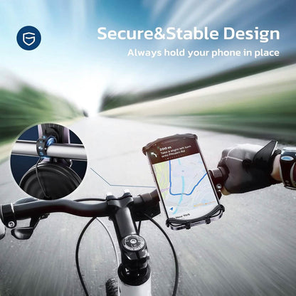 360° Rotatable Waterproof Bike Phone Mount