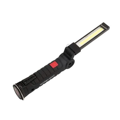 360° Rotation Inspection Lamp LED + COB Flexible Cordless Rechargeable Work Light
