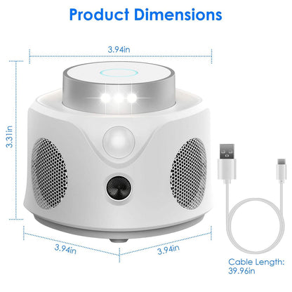 360° Ultrasonic Mice Repellent Indoor with 3 Modes 9 Strobe Lights