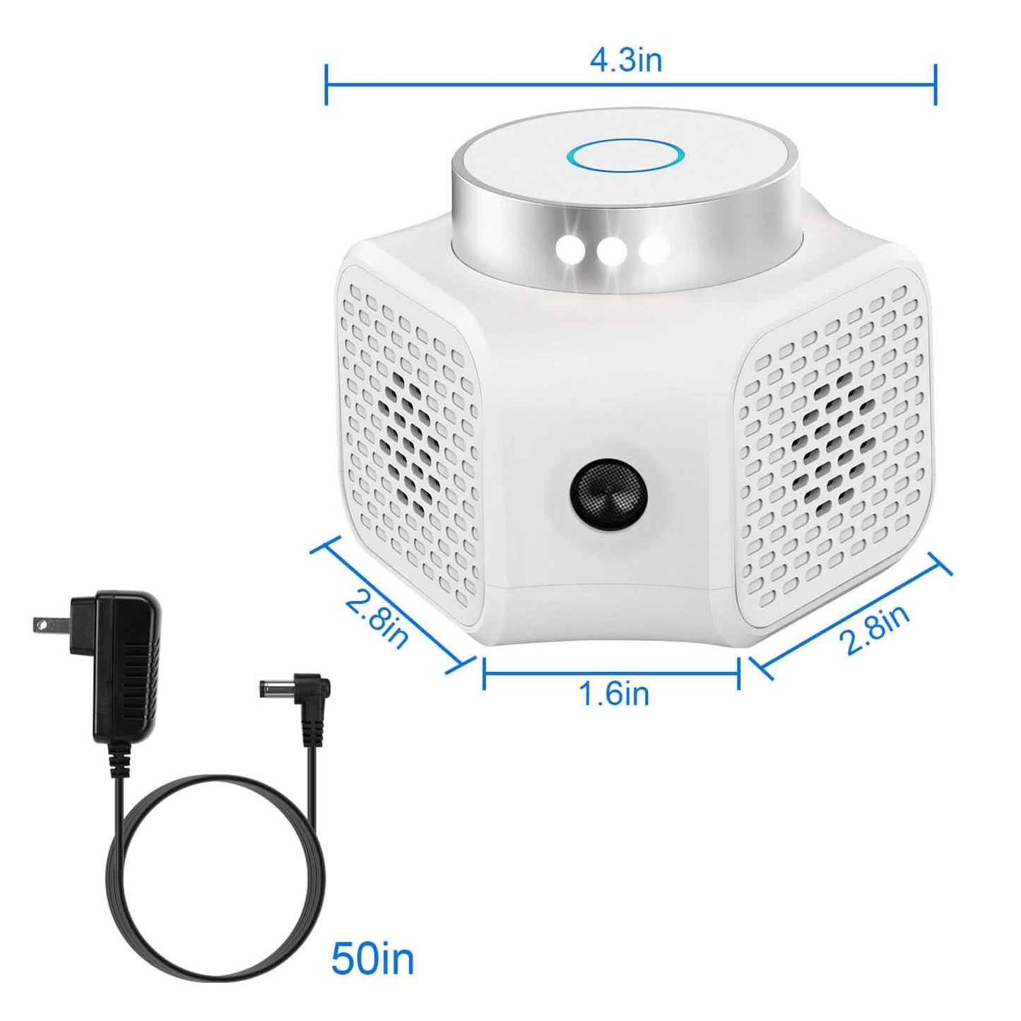 360° Ultrasonic Rodent Chaser Electronic Plug-in Mouse Control
