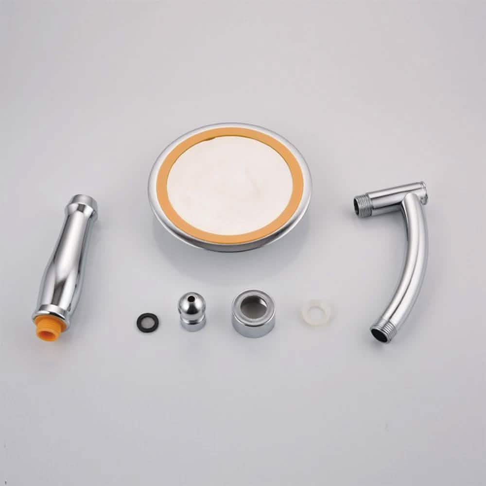 360°Rotatable Adjustable Bathroom Rain Shower Head Spray