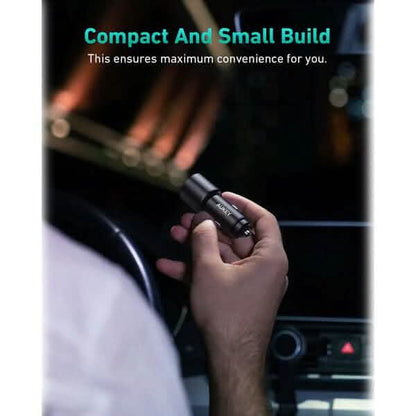 AUKEY 36W LED Car Charger CC-Y18S Dual USB-C/USB-A