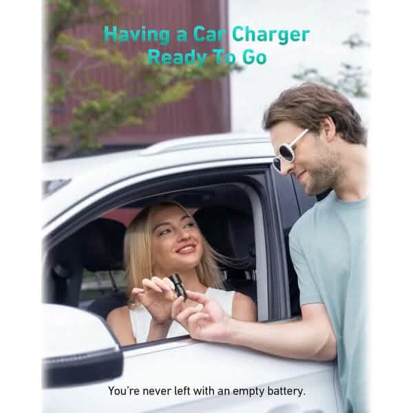 AUKEY 36W LED Car Charger CC-Y18S Dual USB-C/USB-A