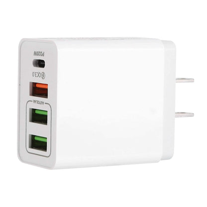 36W USB C 4-Port Fast Charger