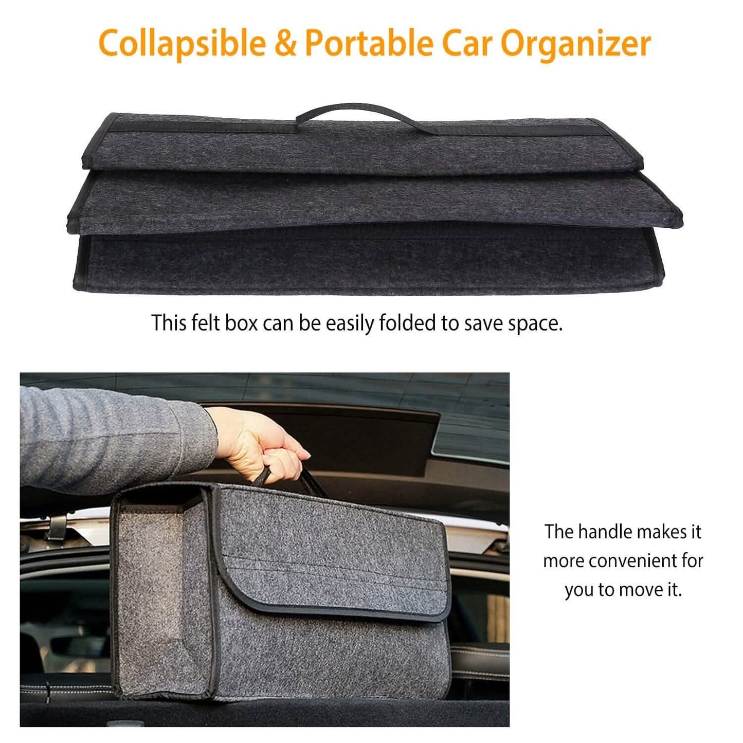 3.85 Gal Car Boot Organizer