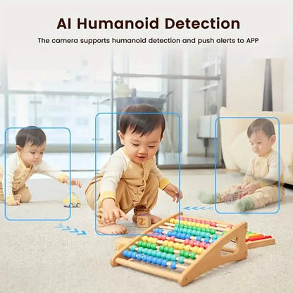 1080P Smart Indoor WiFi Camera | Two-Way Audio & Video Call + Night Vision