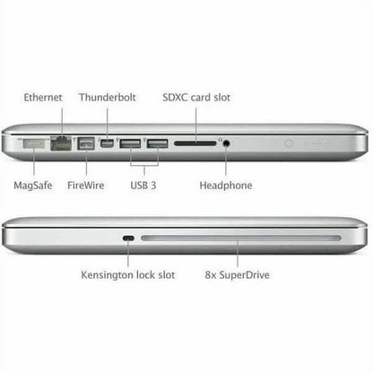 Apple MacBook Pro Core i7 2.9GHz 4GB RAM 500GB HD 13 MD102LL/A (Refurbished)