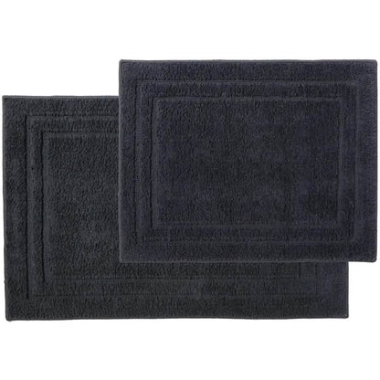 2-Piece: Bibb Home Microfiber Shag Bath Mat Set