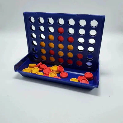 3D Classic A Row Chess, Foldable Board Line Up 4 Game
