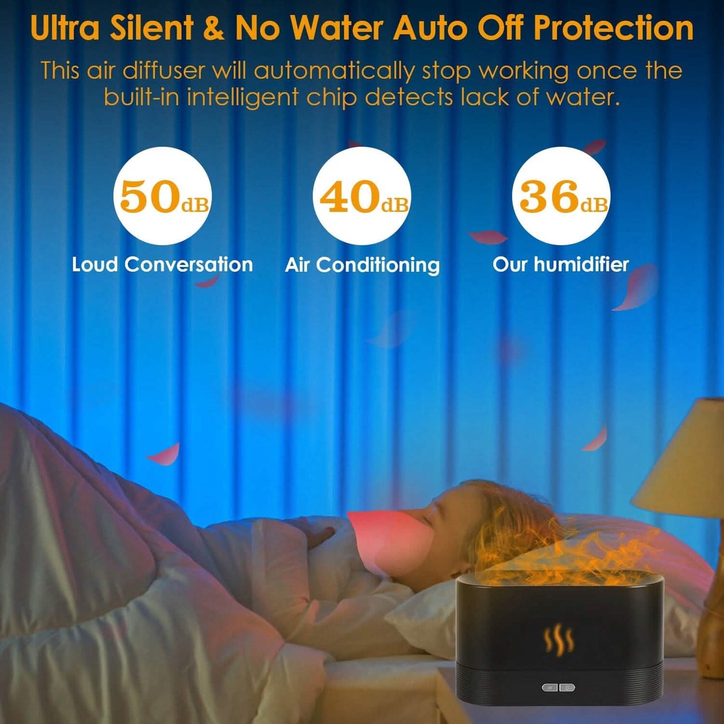 3D Flame Air Humidifier