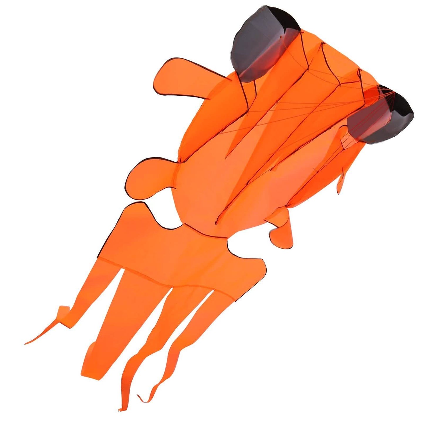 3D Kite Easy to Fly Orange Goldfish