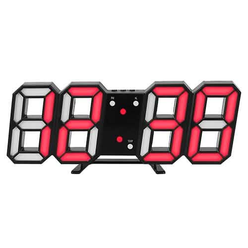 3D LED Digital Wall Clock