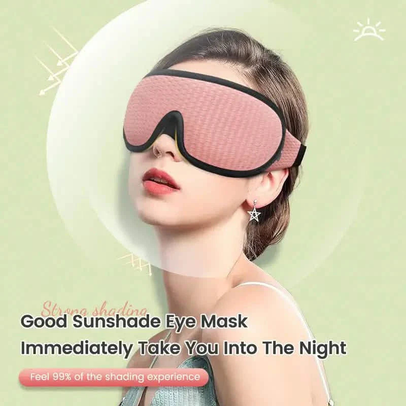 3D Sleeping Mask 100% Blackout Blindfold Sleep Mask