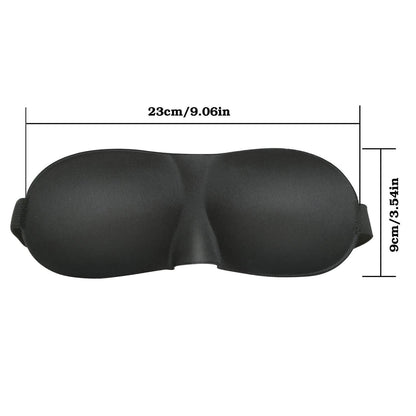 3D Soft Blindfold Sleeping Eye Mask