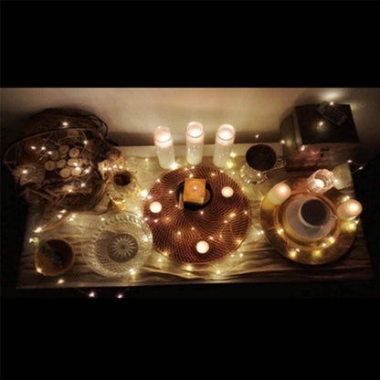 3M Fairy String Lights 9.8ft 30LED Battery-Operated Submersible Waterproof Light