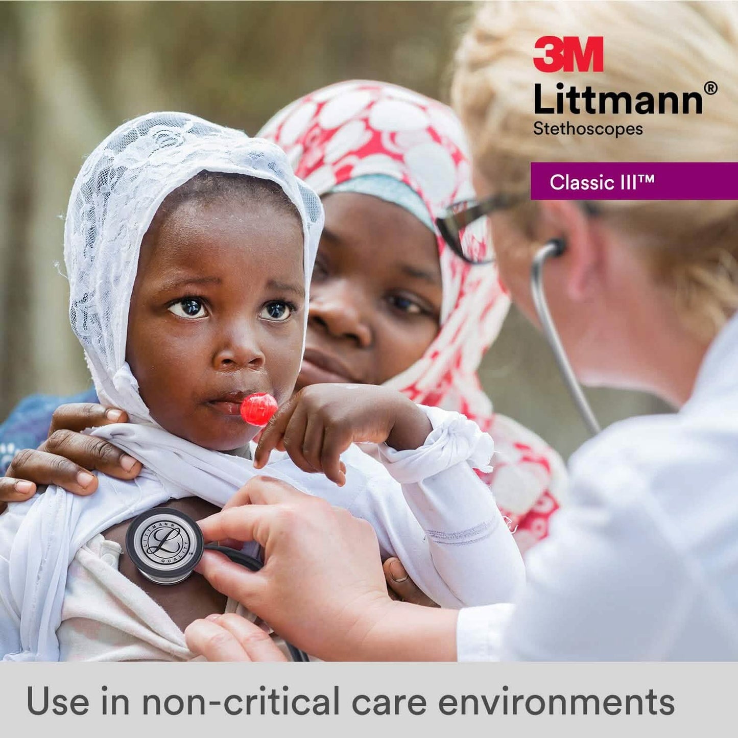 3M Littmann Classic III Monitoring Stethoscope (Refurbished)