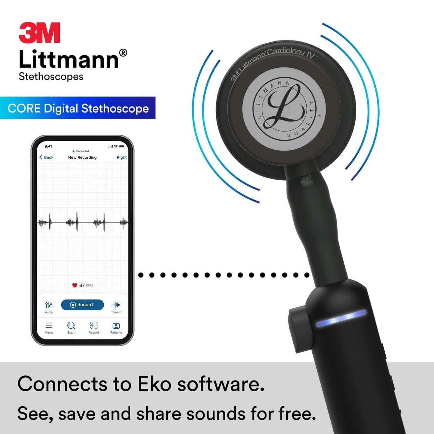 3M™ Littmann® CORE Digital Stethoscope  (Refurbished)