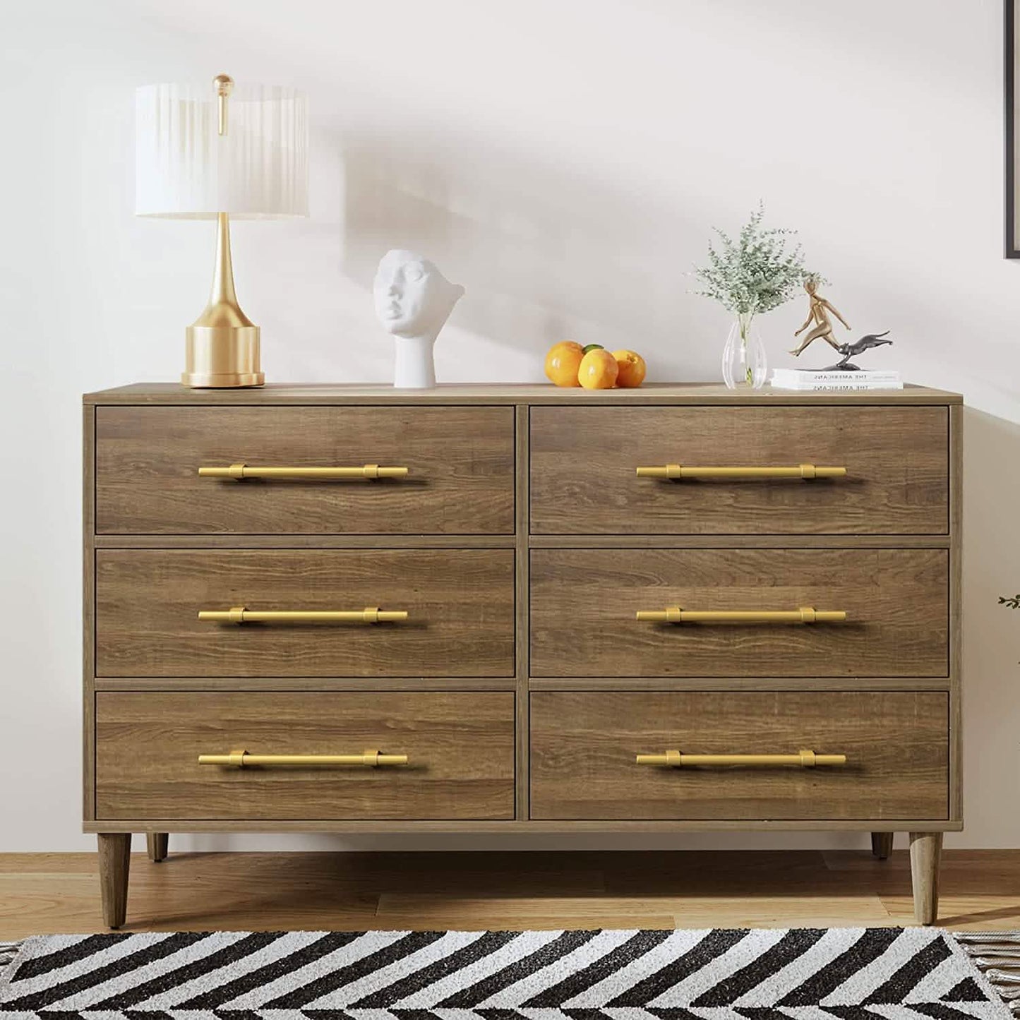 4 Drawer Cabinet Dresser Closet Wooden Dresser