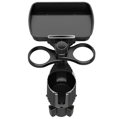 4-in-1 Car Cup Holder Tray Food Table