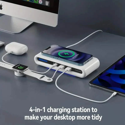 4-in-1 Charger 15W Portable Wireless Charger