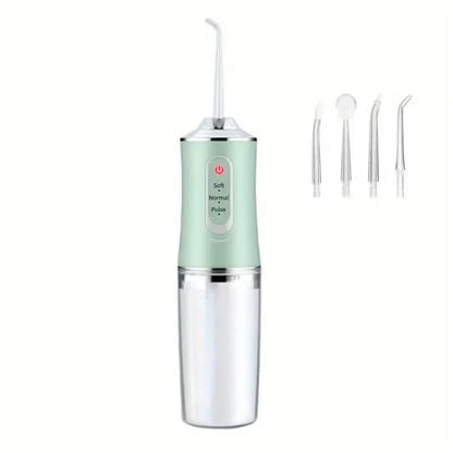 4-in-1 Cordless Water Flossers Oral Irrigator With DIY Mode 4 Jet Tips