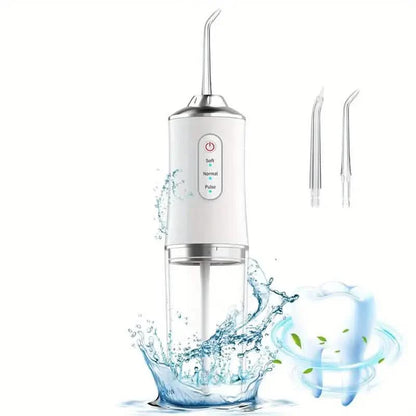4-in-1 Cordless Water Flossers Oral Irrigator With DIY Mode 4 Jet Tips
