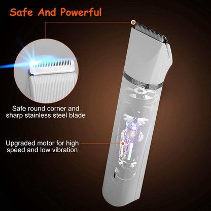 4-in-1 Electric Pet Dog Cat Grooming Kit Cordless Rechargeable