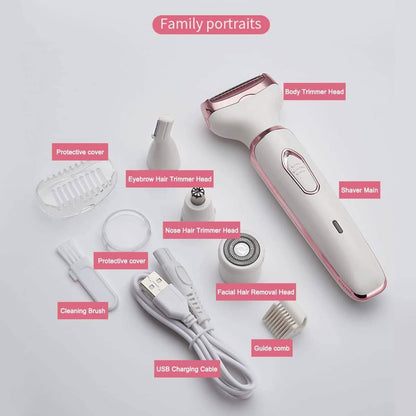 4-in-1 Electric Razor for Women