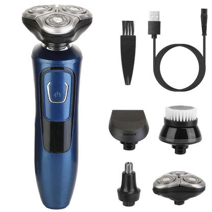 4-In-1 Electric Razor Shaver Rechargeable Cordless