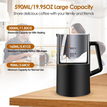 4-in-1 Multifunctional Milk Frother Steamer