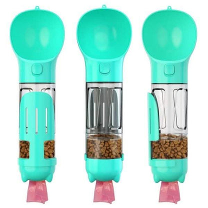 4-in-1 Portable Dog Water Bottle Dispenser