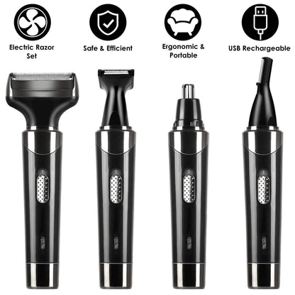 4-in-1 Rechargeable Hair Trimmer