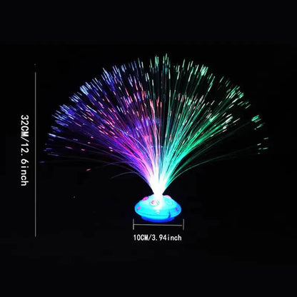 4-Pack: 8 Modes LED Fiber Optic Lights