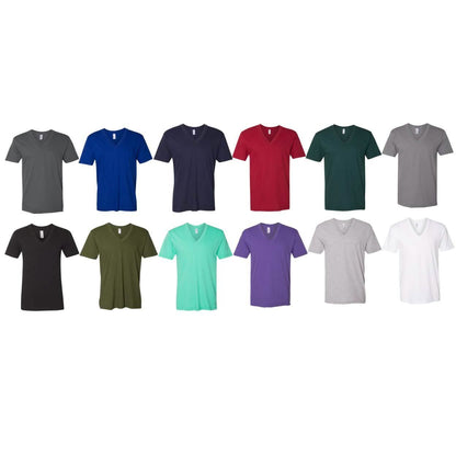 4-Pack: American Apparel Men's Short-Sleeve V-Neck T-Shirts