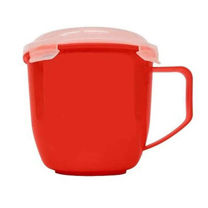 4-Pack: Bell & Howell Microwave Mugs with Vented Lids