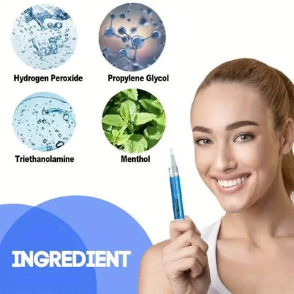 4-Pack: Bright White Mint Flavor 3Ml/0.1Fl Oz Teeth Whitening Gel Pen