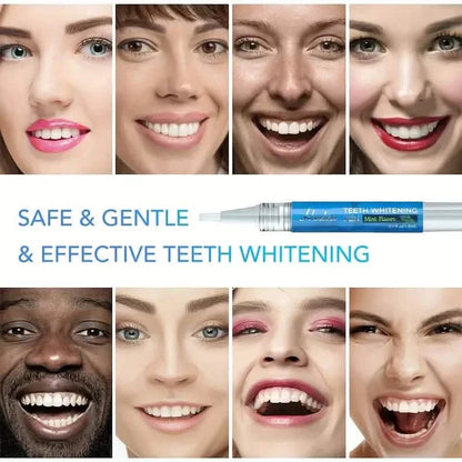4-Pack: Bright White Mint Flavor 3Ml/0.1Fl Oz Teeth Whitening Gel Pen