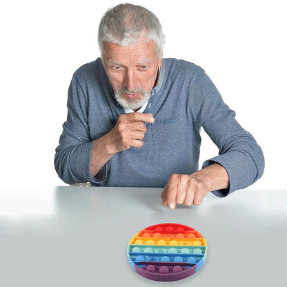 4-Pack: Bubble Popper Anti - Stress Fidget Toy