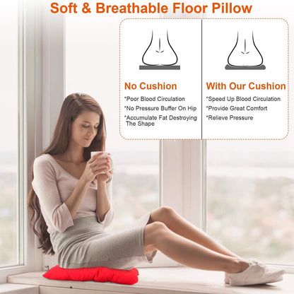 4-Pack: Chair Cushion Pads Pillow